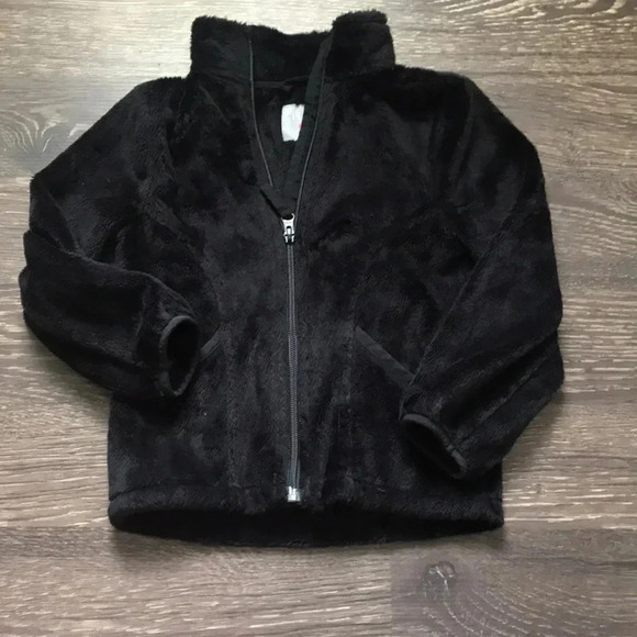 Girls size x-small fuzzy zip sweatshirt - Picture 1 of 2